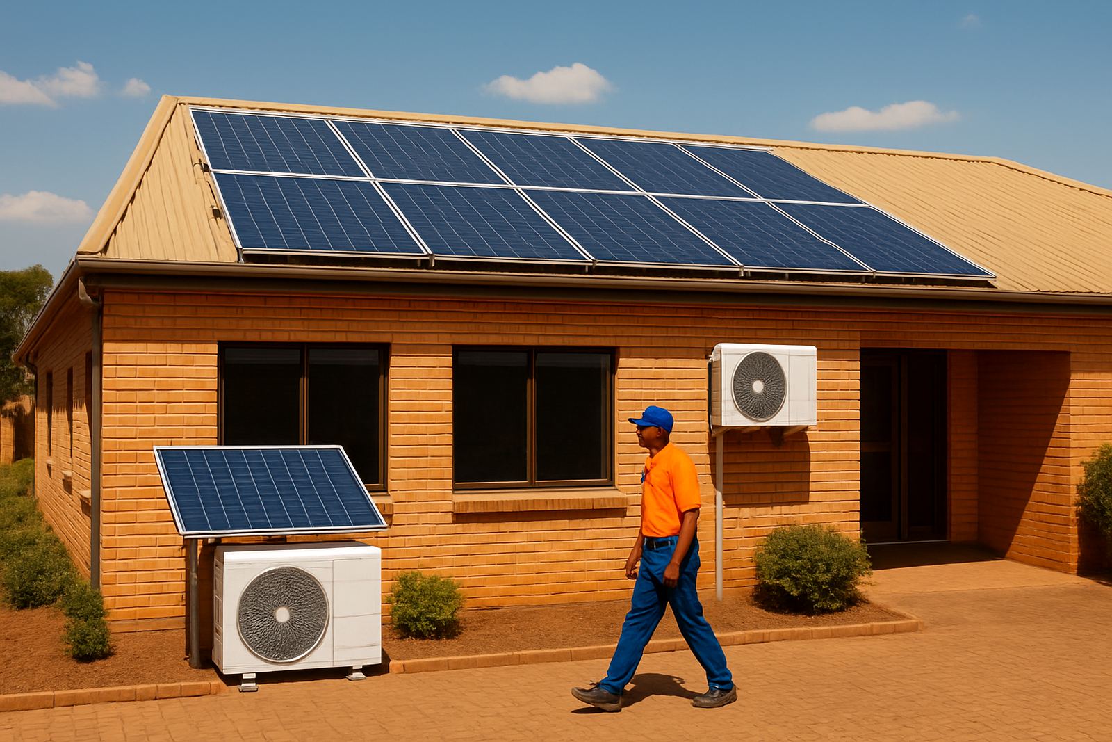 12000 BTU Solar DC